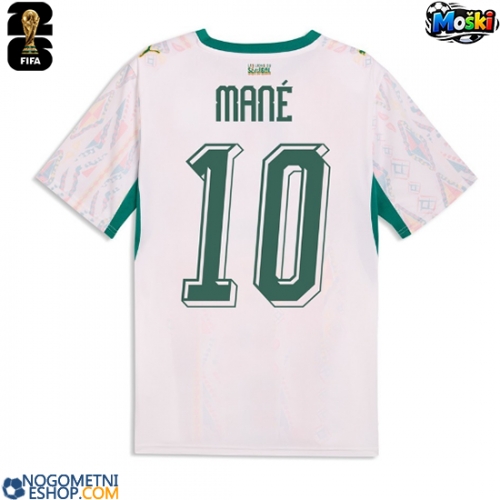 Moški Nogometni dresi Senegal Sadio Mane #10 Domači SP 2026 Kratek Rokav